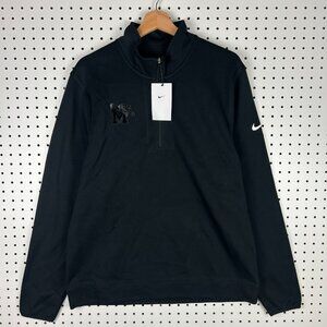 Nike 1 Cent Memphis Tigers Sweater Large Black NWT Coach 1/4 Zip Penny Hardaway‎